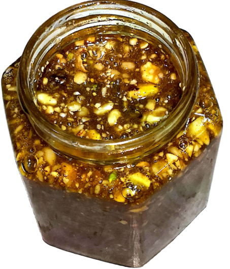 خلطة العسل بالمكسرات