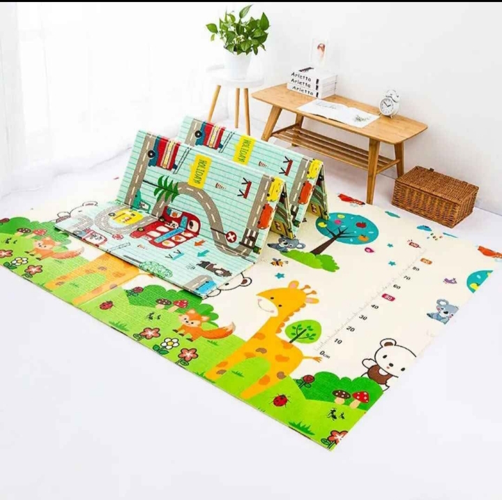 Tapis bébé double face