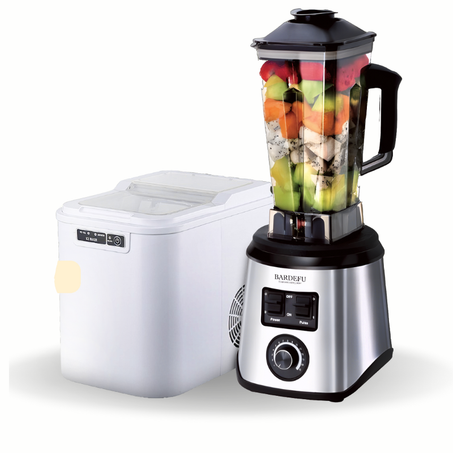 عرض BARDEFU  6 IN 1 خلاط + صانعة الثلج الفورية