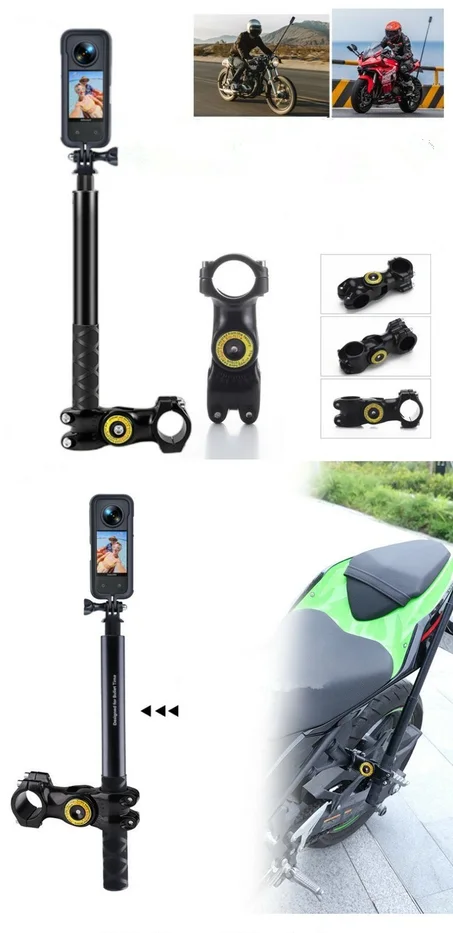 Support de fixation pour Insta360°/gopro