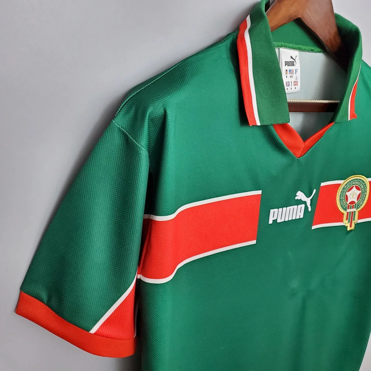 Maillot du Maroc Vert – Coupe du Monde 1998