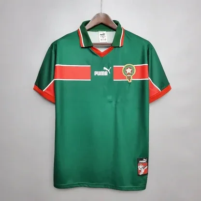 Maillot du Maroc Vert – Coupe du Monde 1998