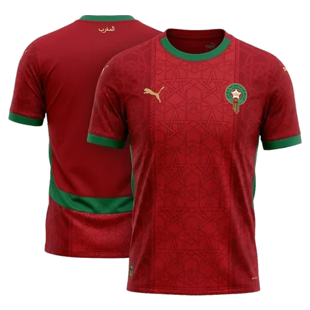 Maillot de l'équipe du Maroc 2025 Rouge