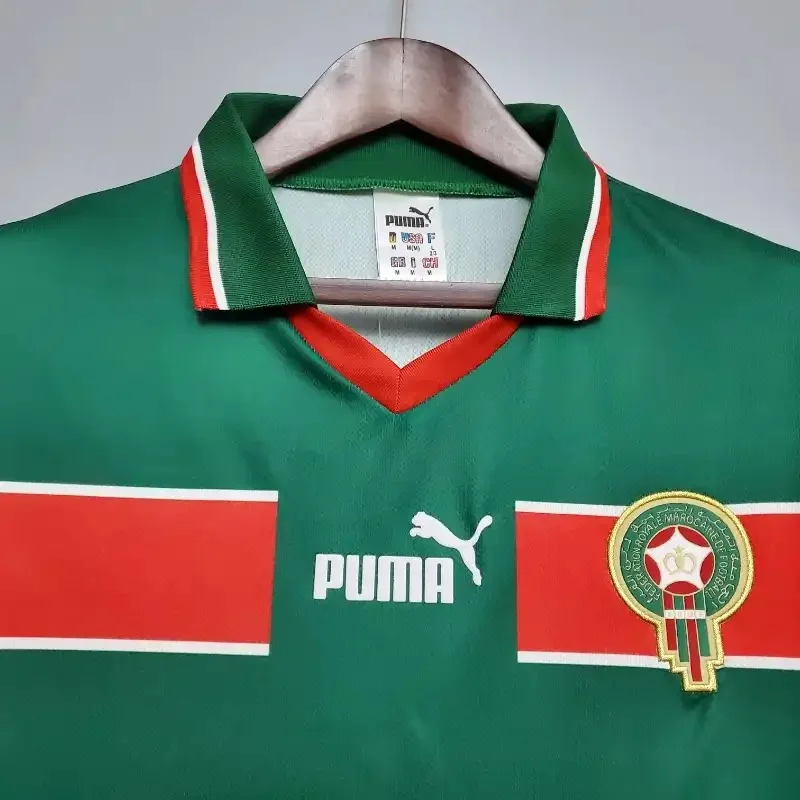 Maillot du Maroc Vert – Coupe du Monde 1998