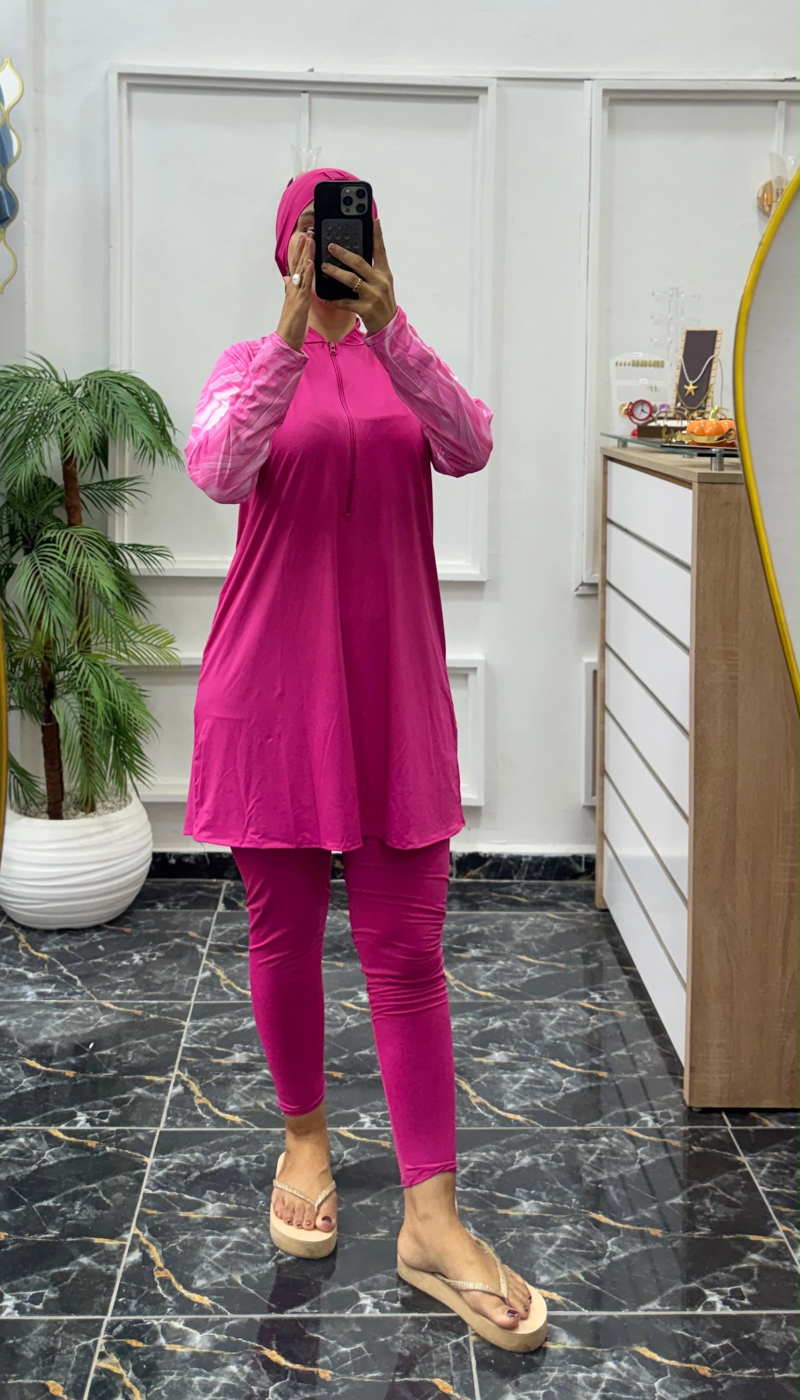 Burkini Élégance – طقم سباحة صيفي بتصميم عصري