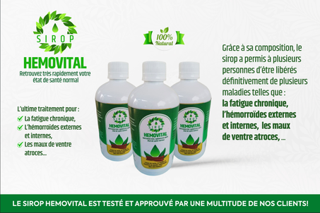HEMOVITAL SIROP + POMMADE