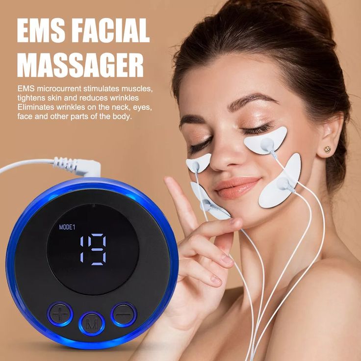 مدلك الوجه EMS بأربعة رؤوس