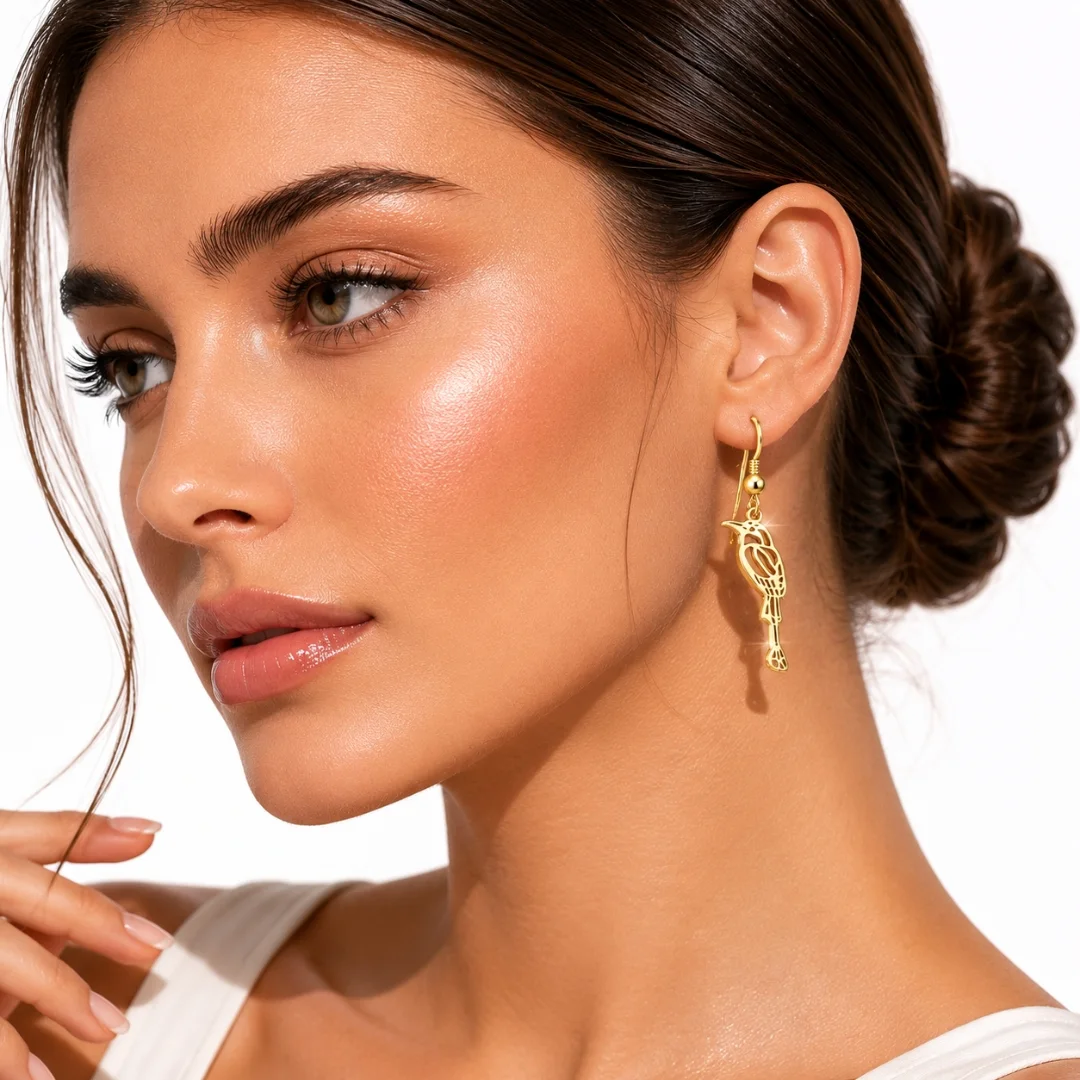 أقراط الكلمة المخصصة | Custom Drop Dangle Jewelry