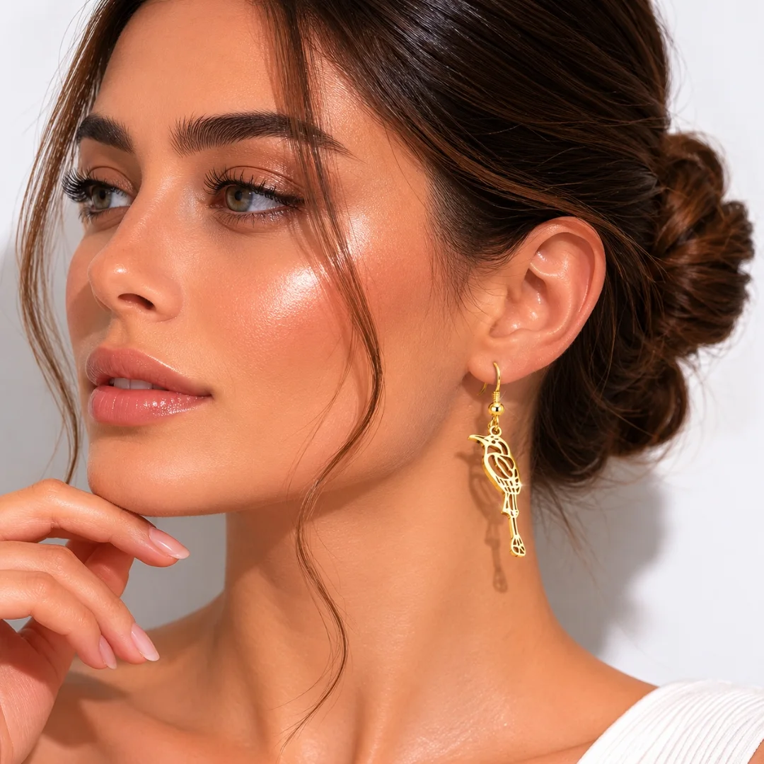 أقراط الكلمة المخصصة | Custom Drop Dangle Jewelry