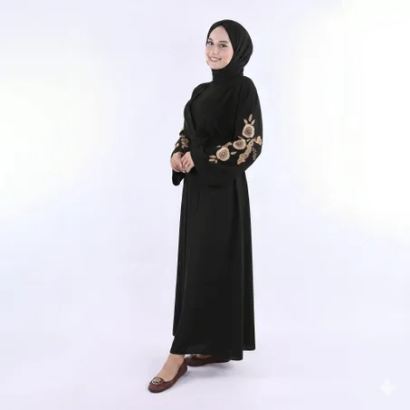 عباية مديحة (أسود)