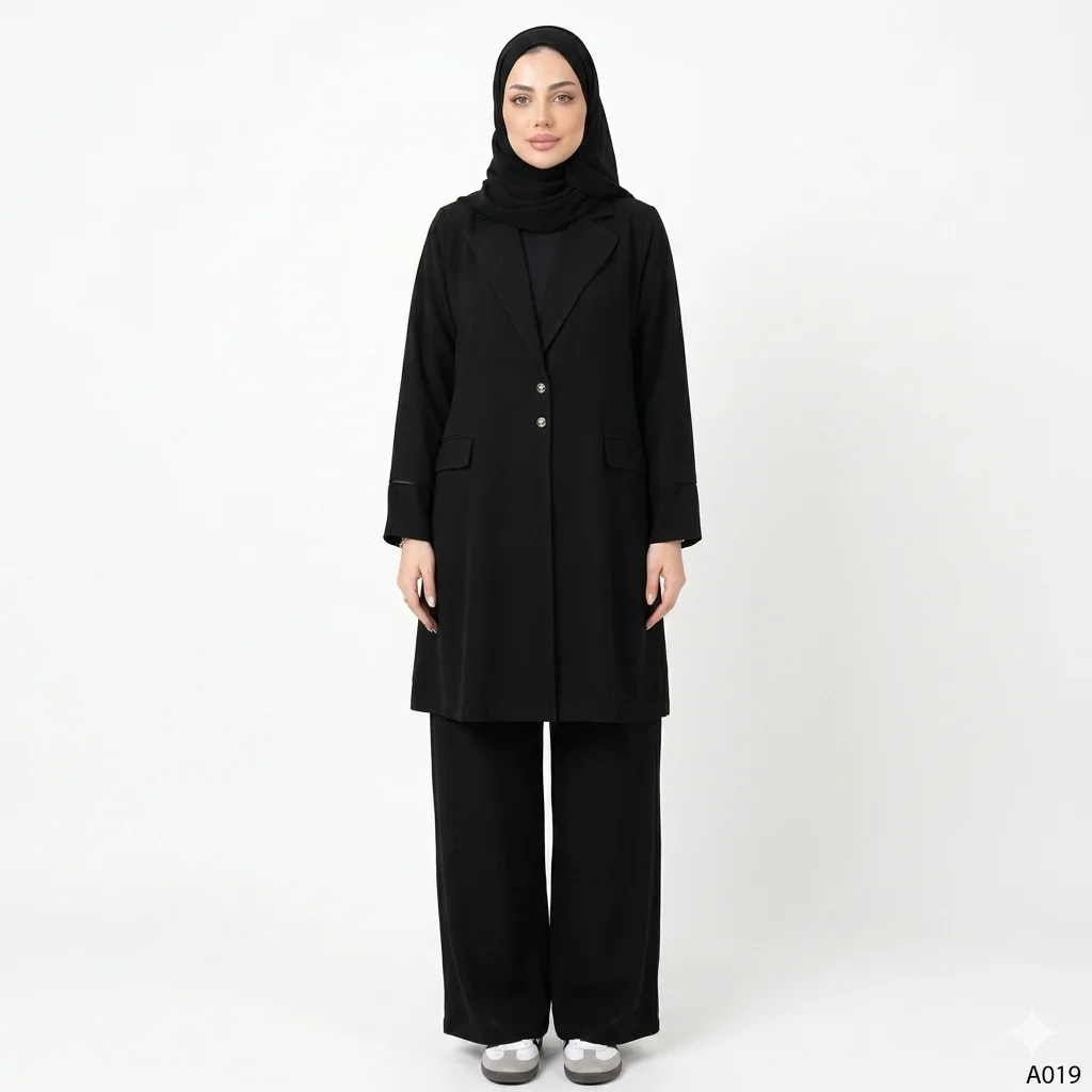 عباية ميا (أسود)