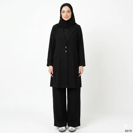 عباية ميا (أسود)