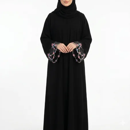 عباية فلة (أسود)