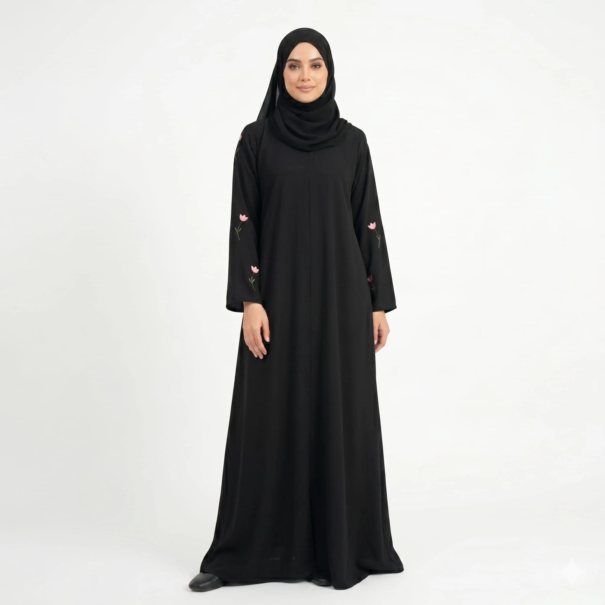 عباية بسمة (أسود)
