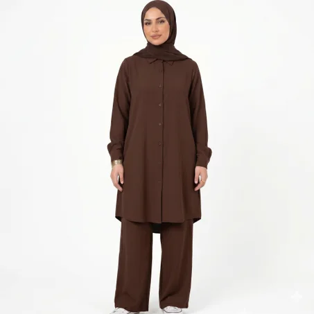 طقم سلسبيل (بني)