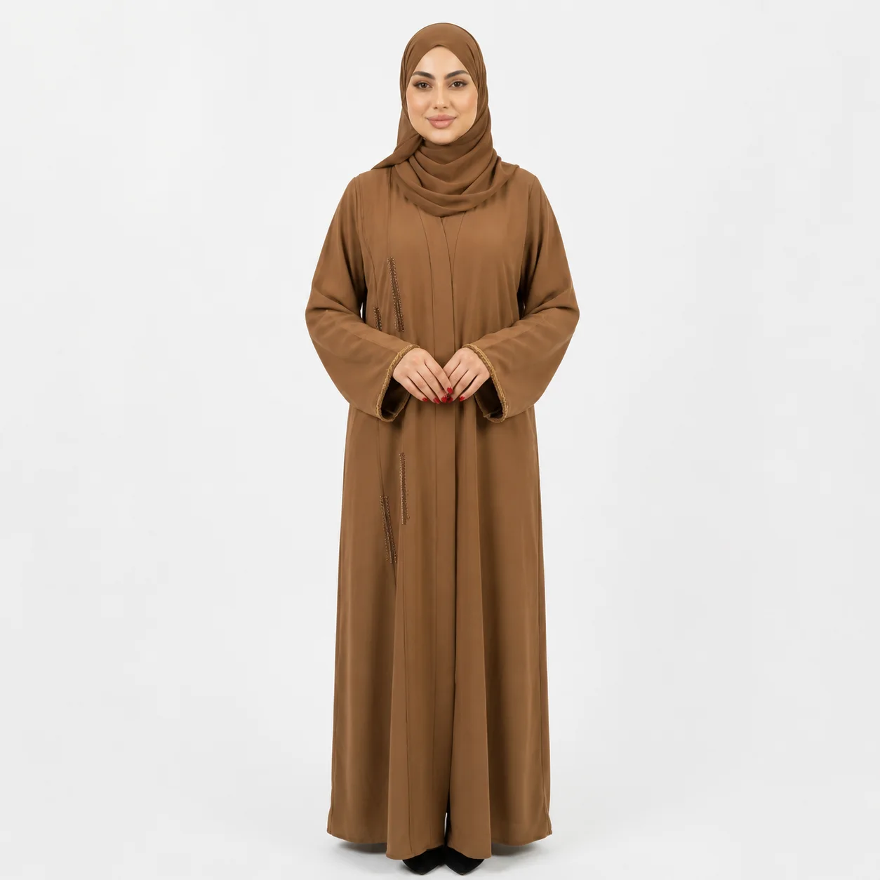 عباية سنبلة (عسلي وكحلي)