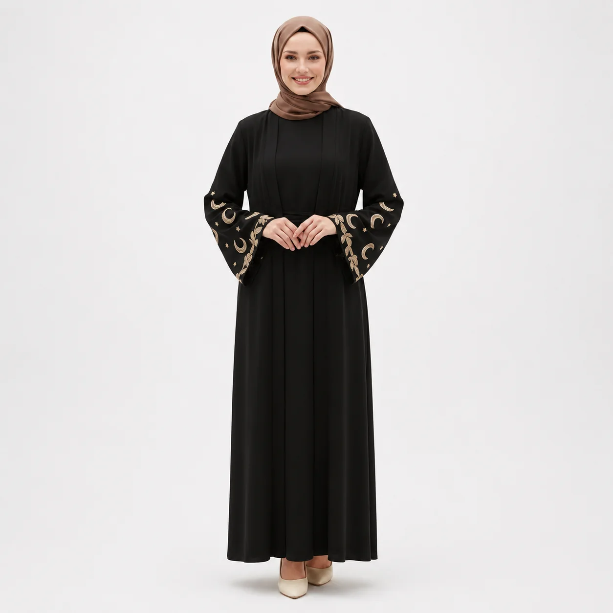 عباية أنوار (أسود)