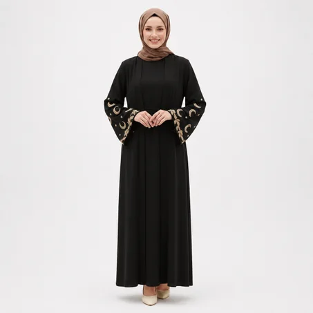عباية أنوار (أسود)