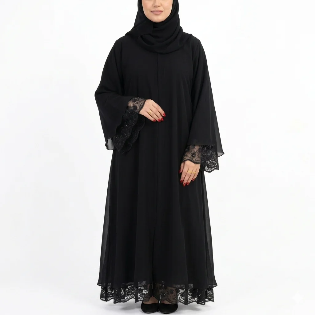 عباية أنيسة (أسود)