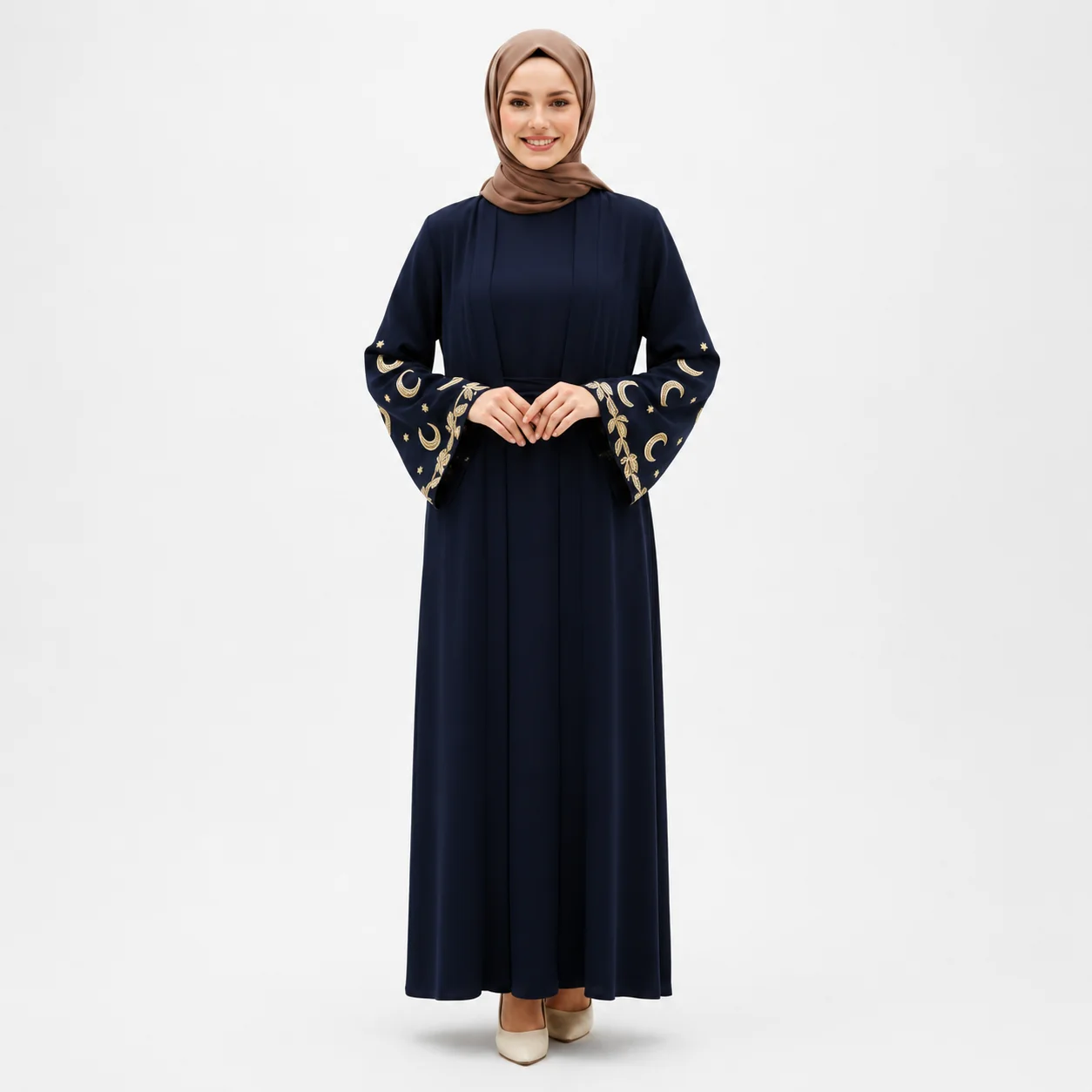 عباية أنوار (كحلي)