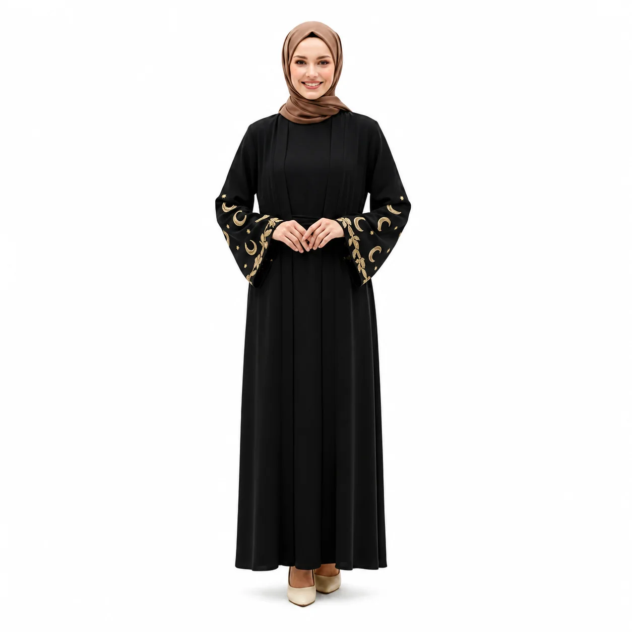 عباية أنوار (اسود وكحلي)