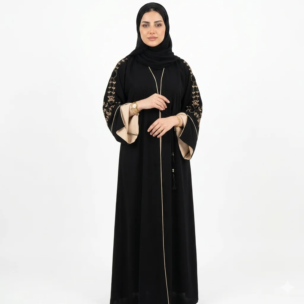 عباية سمية (أسود)