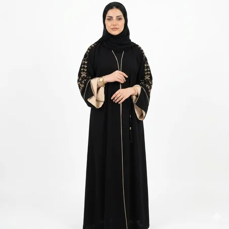 عباية سمية (أسود)