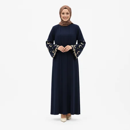 عباية أنوار (كحلي)