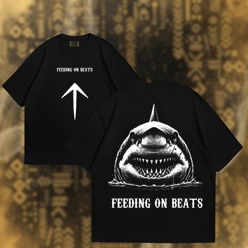 T-SHIRT WHITE SHARK 02