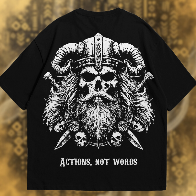 T-SHIRT WHITE VIKINGS