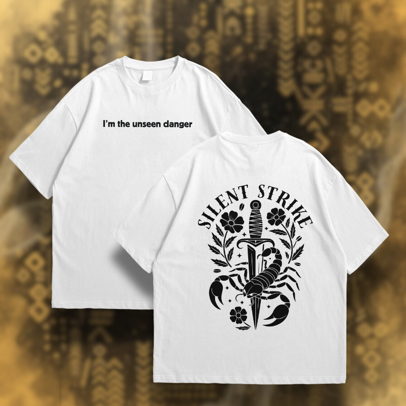T-shirt Oversized Silent Strike