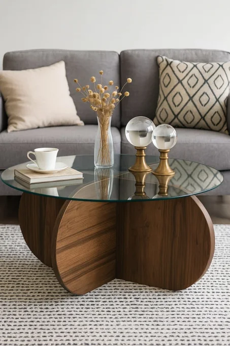 طابلة ستايلي بديزاين حديث يكمل ديكور دارك