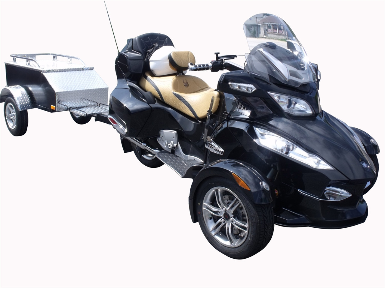 Lumina XL Motorcycle Trailer AMTXL (black)