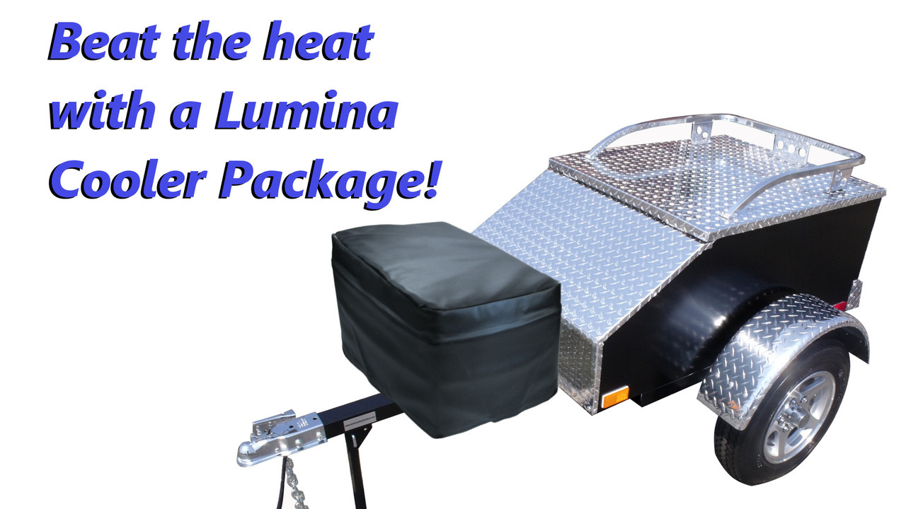 Lumina XL Motorcycle Trailer AMTXL (black)