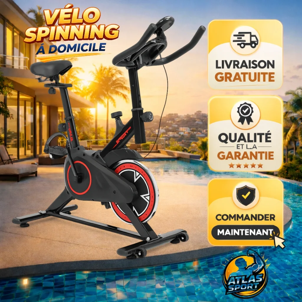 .B.Vélo Ab d’Entraînement Cardio Professionnel