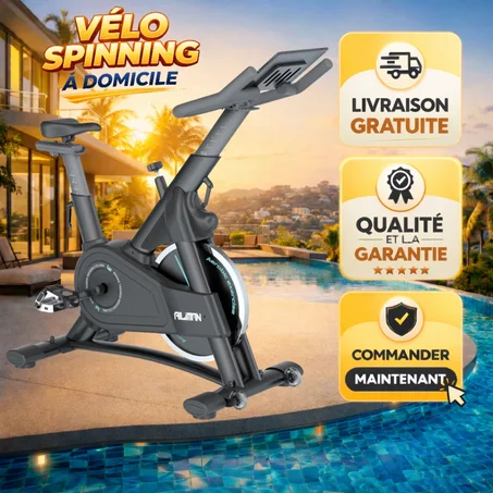 Vélo d'appartement magnétique premium - Performance et confort