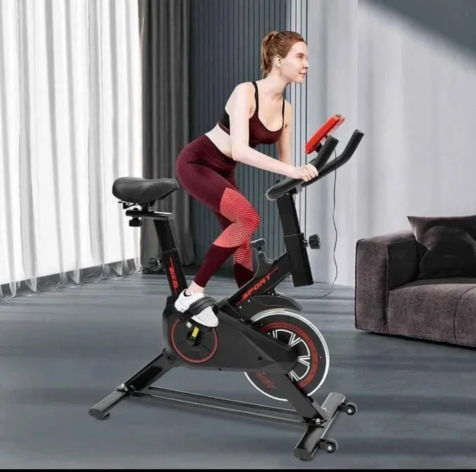 Ensemble Fitness à Domicile – Vélo Spinning Q2 & Tapis de course 🔥