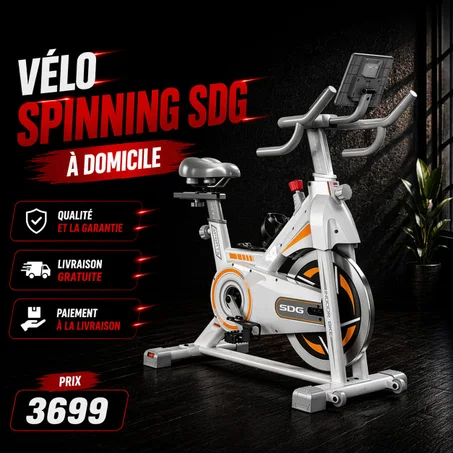 Pédalez vers la forme avec le Vélo d'Appartement Connecté SDG