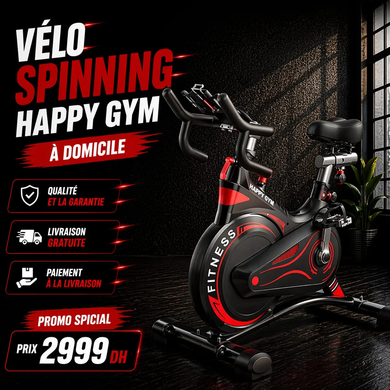 F.Top des vélos magnétiques de cyclisme pour entraînement intense