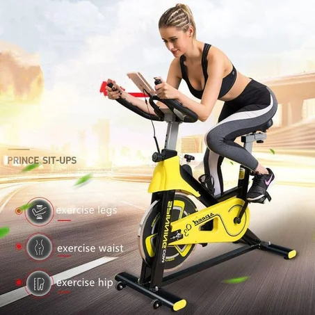 Vélo d'Exercice Vertical pour une Séance de Fitness Parfaite à Domicile