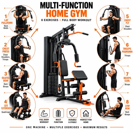 A Maximisez votre entraînement à domicile avec l'Appareil De Musculation