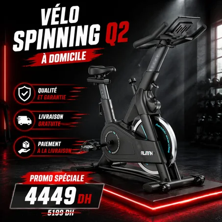 Vélo d'appartement magnétique premium - Performance et confort