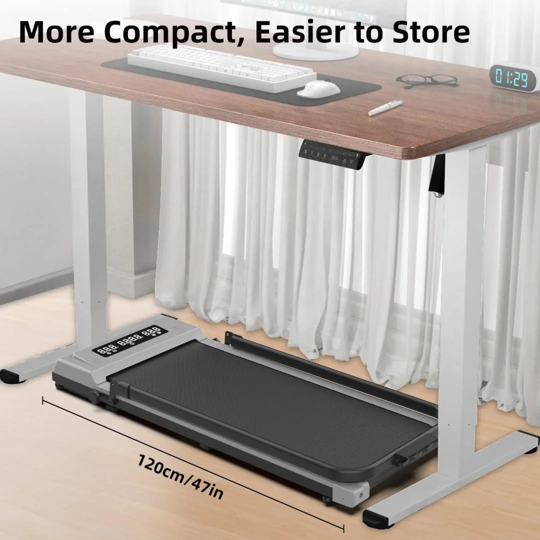 .A.Tapis roulant compact avec contrôle à distance et connectivité Bluetooth