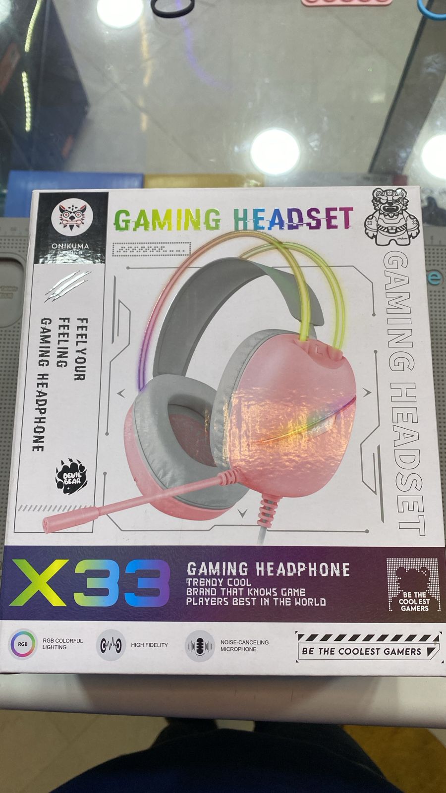 Onikuma X31 Wired Gaming Headphones(RBG) ONIKUMA X33 Gaming Headset Muli-device