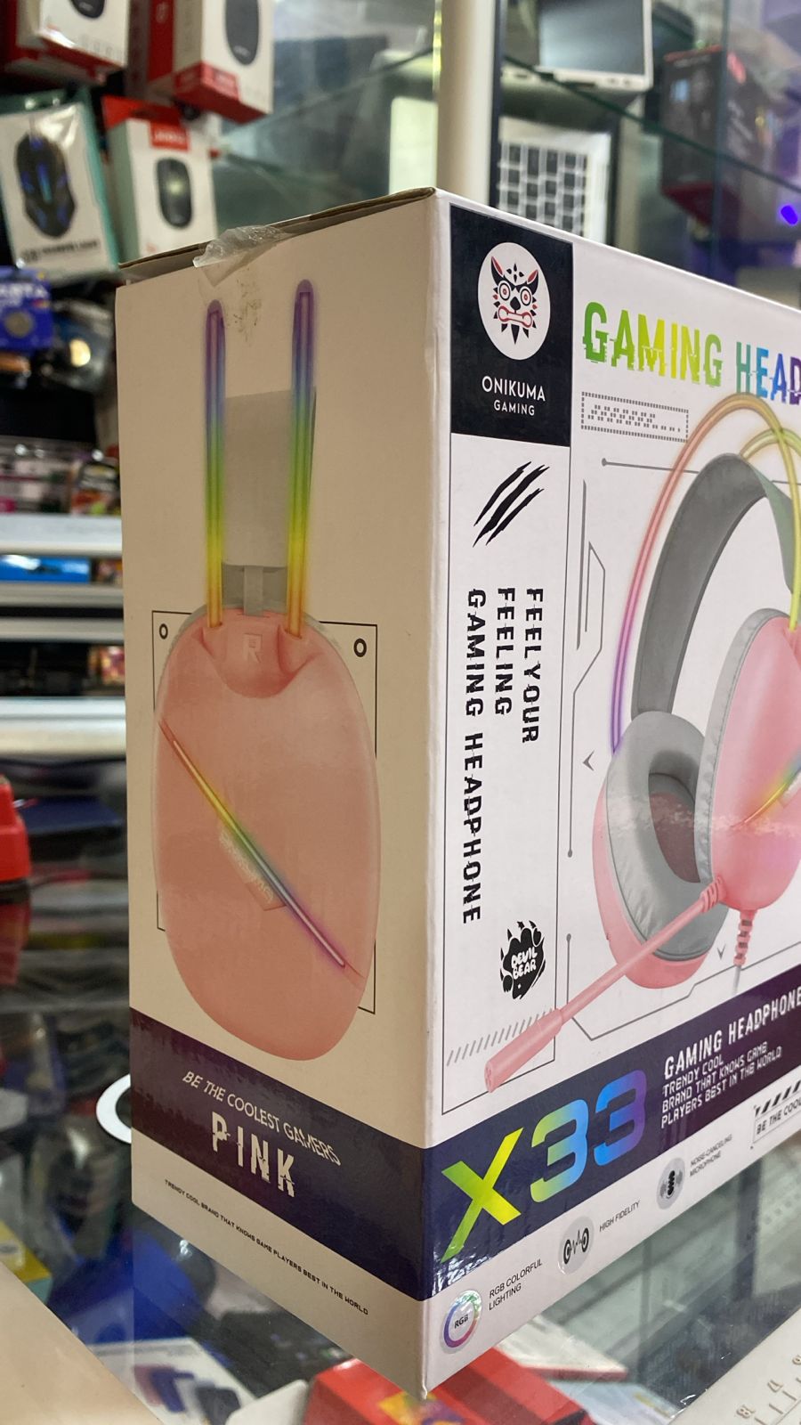 Onikuma X31 Wired Gaming Headphones(RBG) ONIKUMA X33 Gaming Headset Muli-device