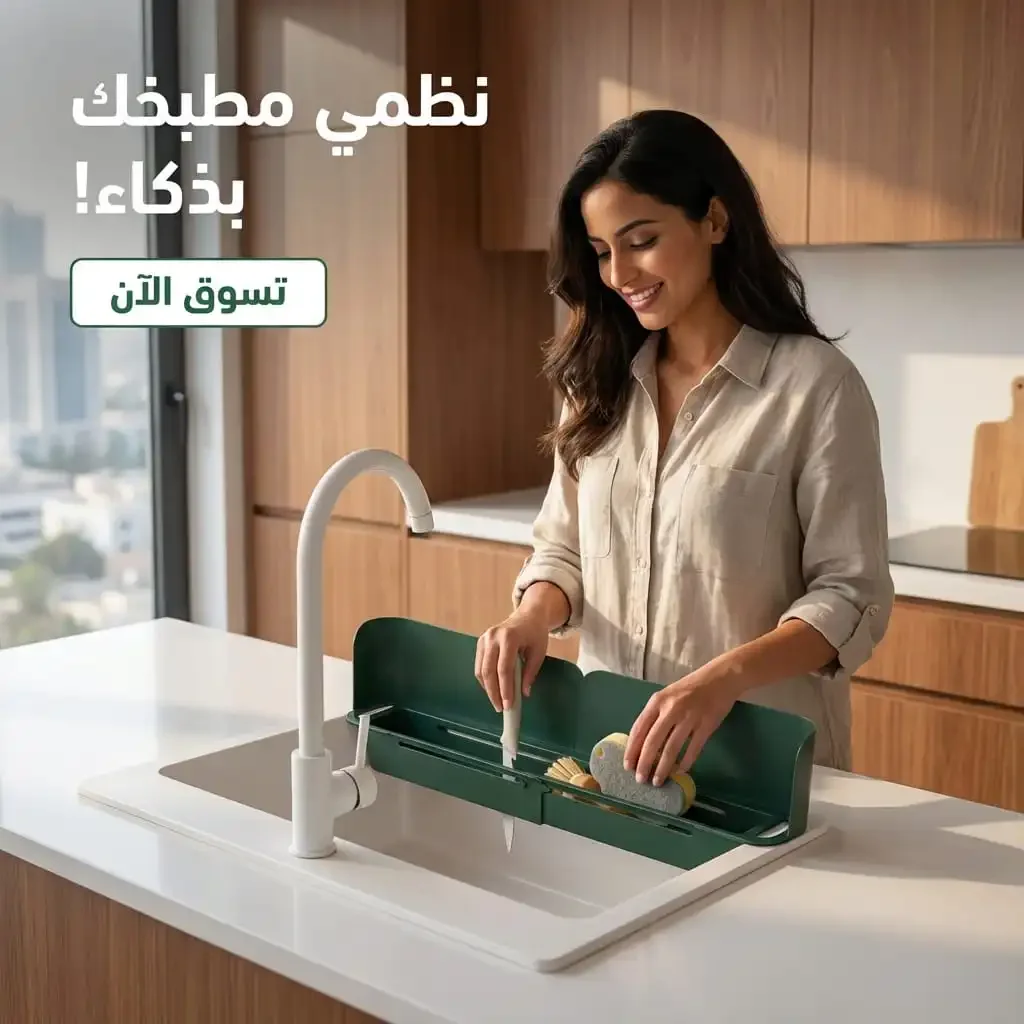 لافابو منظَّم ونظيف مع حماية من تطاير الماء