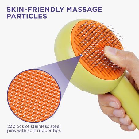 Pet Grooming Brush for Cats and Dogs