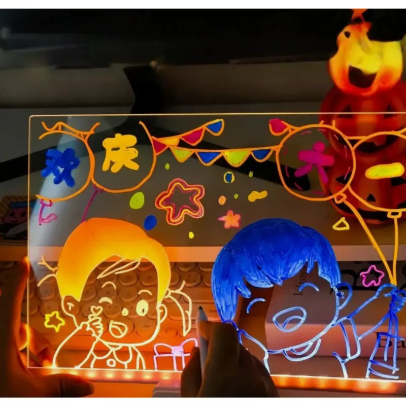 لوح الرسم المضيء – تعلّم، متعة، وإبداع لطفلك