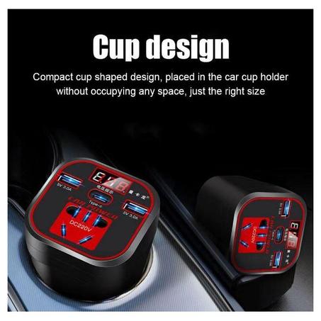 شاحن محول الطاقة لسيارة