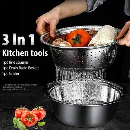 قطاعة الخضار 3 في 1 الاحترافية